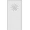 Ekena Millwork Standard Foster Spiral Plinth Block With Beveled Edge, 5"W x 10"H x 1/2"P PBP050X100X050FOS13 - alternate 2